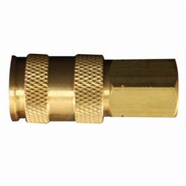 Compression Coupler, V-Style, Female, 1/4-In. NPT