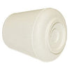 Furniture Leg Tip, Off White Rubber, 1/2-In.