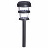 3-Tier Solar Path Light, Black Plastic