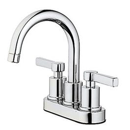 Mid-Arch Lavatory Faucet, 2-Handle, Chrome