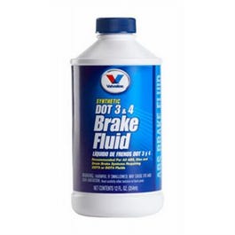 Dot 3 & 4 Brake Fluid, 12-oz.