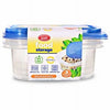 Food Storage Containers, Medium Rectangle, 2.3-Cup, 3-Ct.