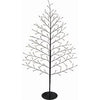 Christmas Lawn Decor, Bare Branch Wall Tree, 140Twinkling Warm White LED Lights, 72-In.