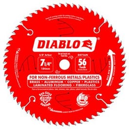 Circular Saw Blade, Aluminum, 7-1/4-In. x 56T