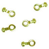 Beaded Lamp Chain Coupling, Brass, #6, 5-Pk.