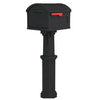 Grand Haven All-In-One Mailbox, T4, Black Plastic, XL