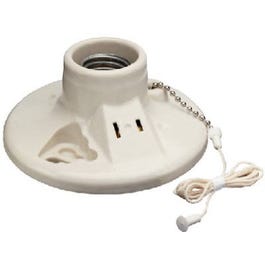 Incandescent Porcelain Lampholder, 250-Watt, 125-Volt