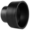 ABS/DWV Coupling, Hub x Hub, 3 x 1.5-In.