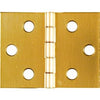 2-Pk., 1.5-In. Brass Desk Hinges