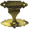 Antique Brass Cabinet Catch, .75 x 1-3/8-In., 2-Pk.