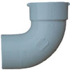 PVC Pipe Sewer & Drain Street Elbow, 90-Degree, 4-In.