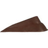 Doorstop, Floor, Wedge, Brown, 2-Pk.