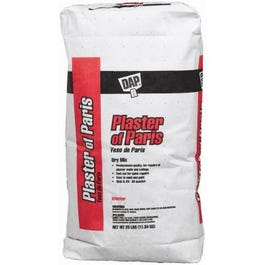 Plaster Of Paris, White, 25-Lb. Bag