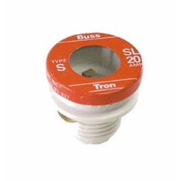 20-Amp Type SL Plug Fuse, 4-Pk.