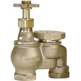 Anti-Siphon Valve Without Union, Brass, 3/4-In.