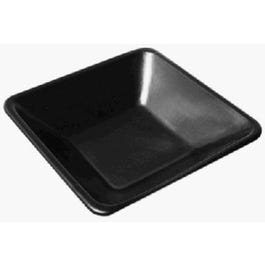 Mortar Pan, Black Polyethylene, 29 x 29 x 6-In.