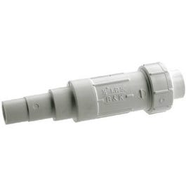 PVC Solvent Weld Adjustable Repair Pipe Coupling, 0.75-In.