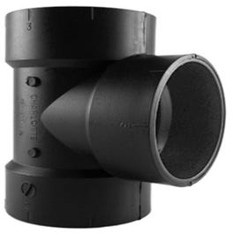 ABS/DWV Vent Tee, All Hub, 1.5-In.