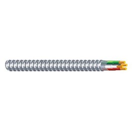 Flexible Conduit, Aluminum Metal Clad With Ground, 12/3, 25-Ft.