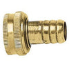 Hose Stem Replacement, 3/4-In. Female, Brass