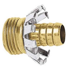 Clincher Hose Repair, 1/2-In. Male, Brass