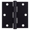 3.5 x 3.5-In. Black Square Corner Door Hinge