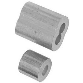 Garage Door Aluminum Ferrules/Stops, 1/8-In., 2-Pk.