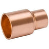 Pipe Fitting, Copper Reducing Coupling With Stop, 2 x 1.5-In.