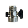 Chrome Plated Plastic Showerhead Flow Adjuster