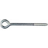 Lag Screw Eye, Zinc, 1/4 x 5-In.