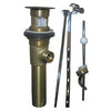 Lavatory Pop Up Drain Assembly With Lift Rod, 1-1/4 O.D. x 8-1/2-In.