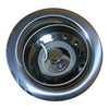 Kitchen Sink Strainer, Plastic Body with Chrome Finish