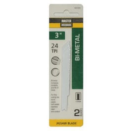 2-Pack 3-Inch 24-TPI Bi-Metal/Cobalt Jigsaw Blade