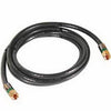 6-Ft. 18 AWG Black Quad Shielded RG6 Coaxial Cable