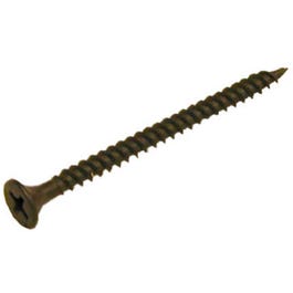 Hardened Steel Drywall Screws, Phillips Flat Bugle Head, Fine-Thread, 1-in. x #6, 100-Pk.