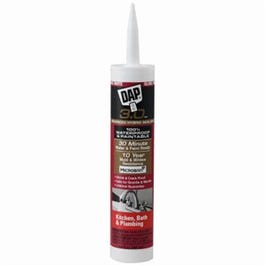 3.0 Advanced Kitchen/Bath White Adhesive Caulk