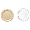 2-Pack Rotary Dimmer Replacement Knobs, White & Ivory