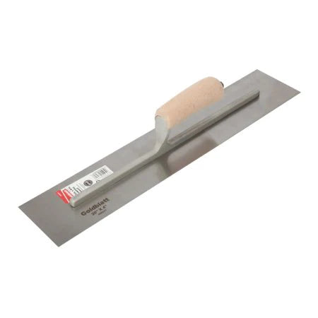 Goldblatt Wood-Handle Finishing Trowel 14 x 4