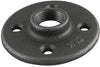 F-12 FLANGE 1/2 BLACK FLOOR