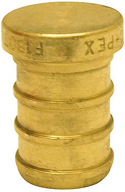 PLUG 1/2 IN BRASS 5PK