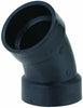 1-1/2 ABS DWV 45°, SANITARY ELBOW (HXH)