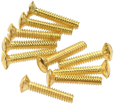 WALL PLATE SCREWS IVORY 10/CD