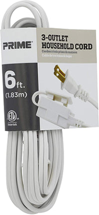 660615 15  16/2 SPT-2 3-OUTLET WHITE COR