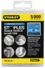 HD STAPLES 3/8IN YEL/BLA 5000PK