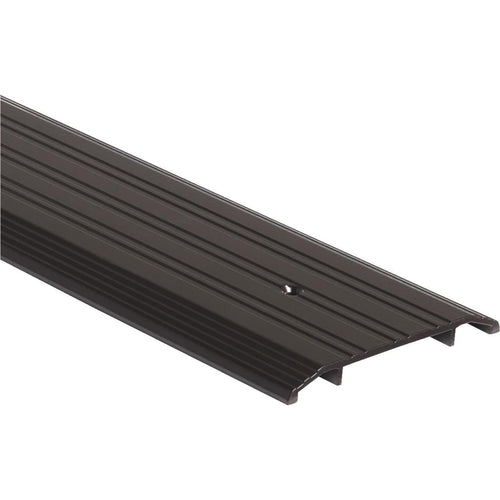 M-D Ultra 1/2 in. x 5 in. x 72 in. Bronze Commercial Low Profile Fluted Saddle Threshold