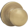 Kwikset Polo Antique Brass Hall & Closet Door Knob