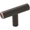 Amerock Bar Pulls 1-15/16 In. Oil Rubbed Bronze Cabinet Knob