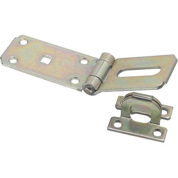 National 1-7/8 In. x 7-1/4 In. Zinc Hasp