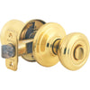 Kwikset Signature Series Polished Brass Bed & Bath Door Knob