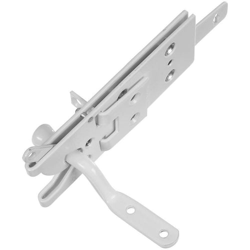 National Post Mount White Vinyl Fence Gate Latch